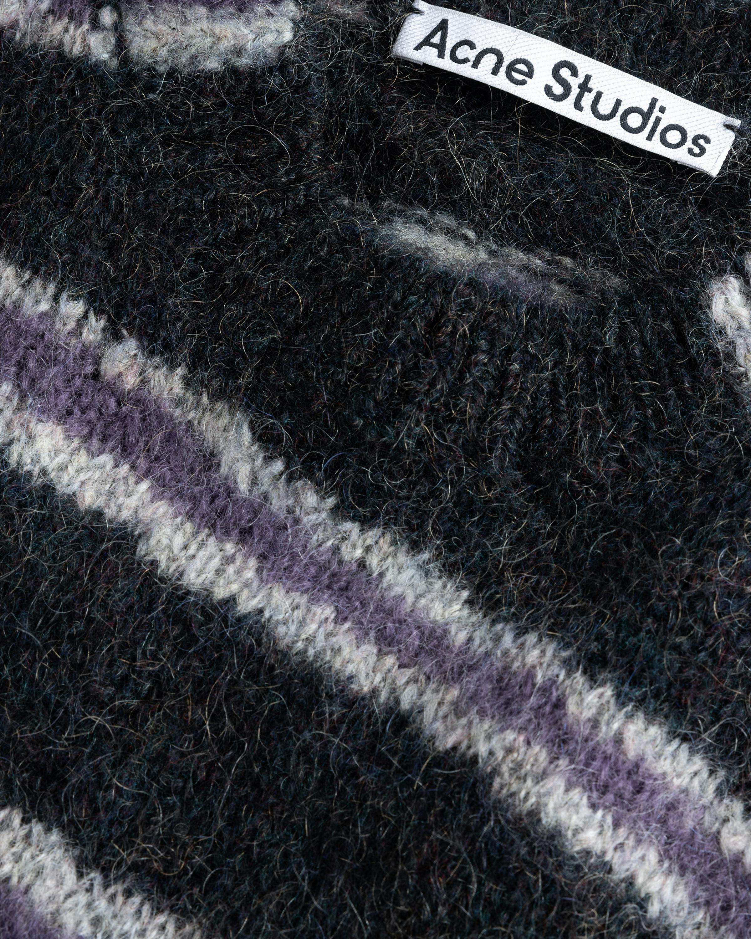 Acne Studios – Mohair Blend Jumper Dark Grey Melange/Multi