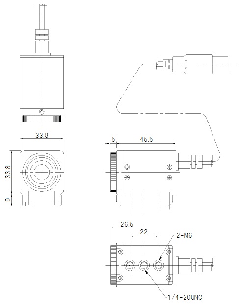 ARTCAM-130SN4 1/3インチCMOS130万画素 (1280x1024Pixel)USB2.0カメラ