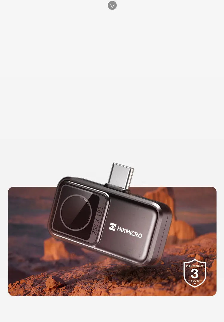 HIKMICRO Mini2 スマートフォン用サーマルカメラ 256 x 192画素 超小型