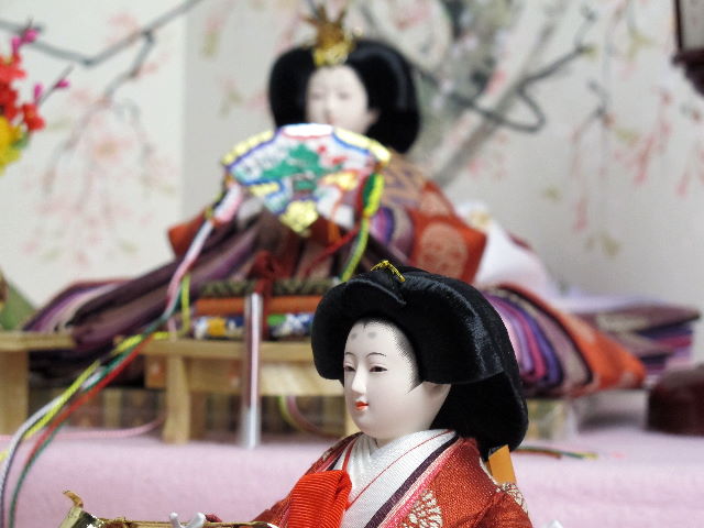 伝統的な有職文様衣装の雛人形桐箱二段飾りの通販～選ばれるお店の雛人形