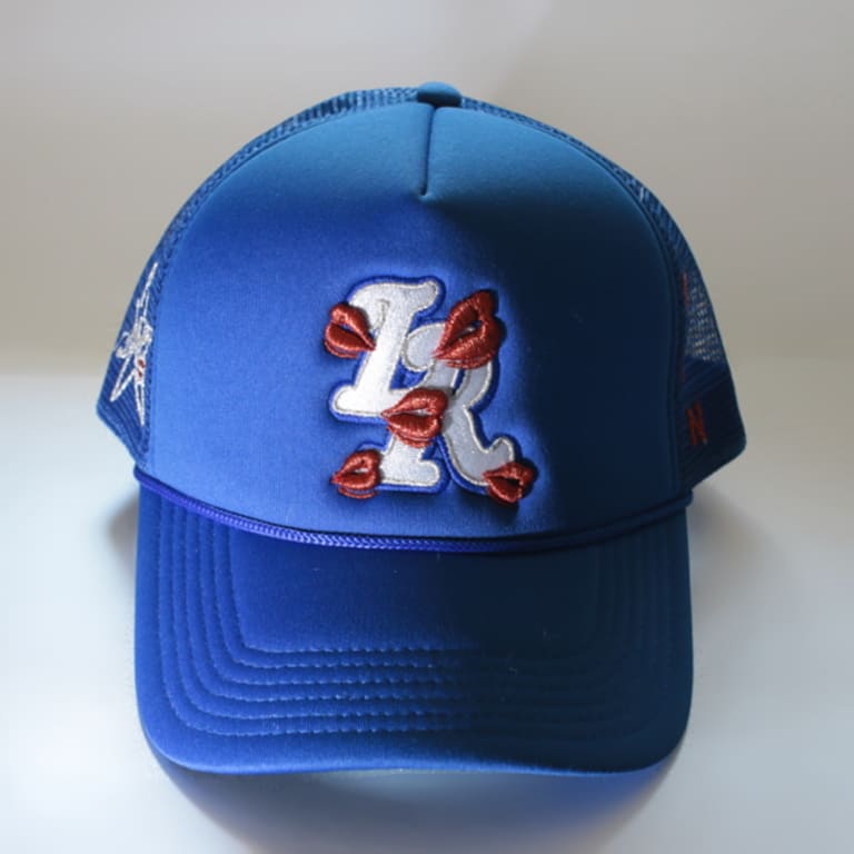 LA ROPA,ラロパ,LR logo trucker hat/BLUE/