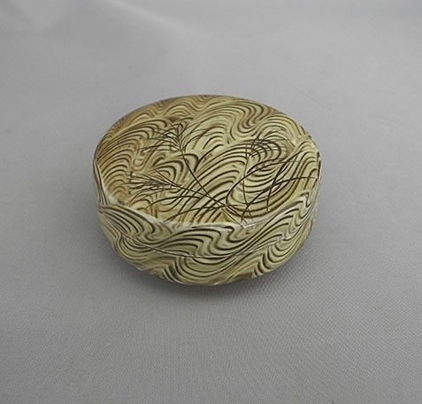 9704] 豊瑞軒 十三代横石臥牛 香合 現川焼 臥牛窯 - 広田屋 ブランド