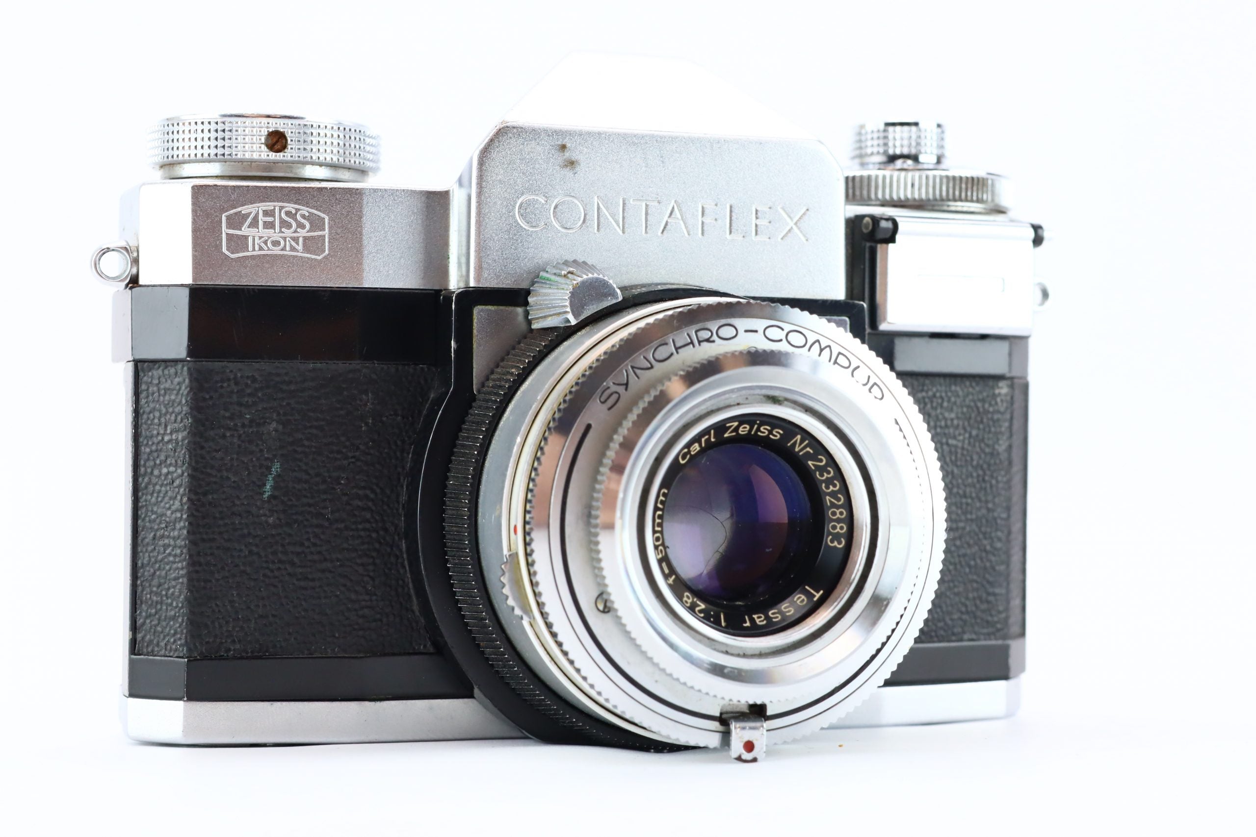 Zeiss Ikon Contaflex with Carl Zeiss Tessar 1:2.8 f=50mm – Hard to