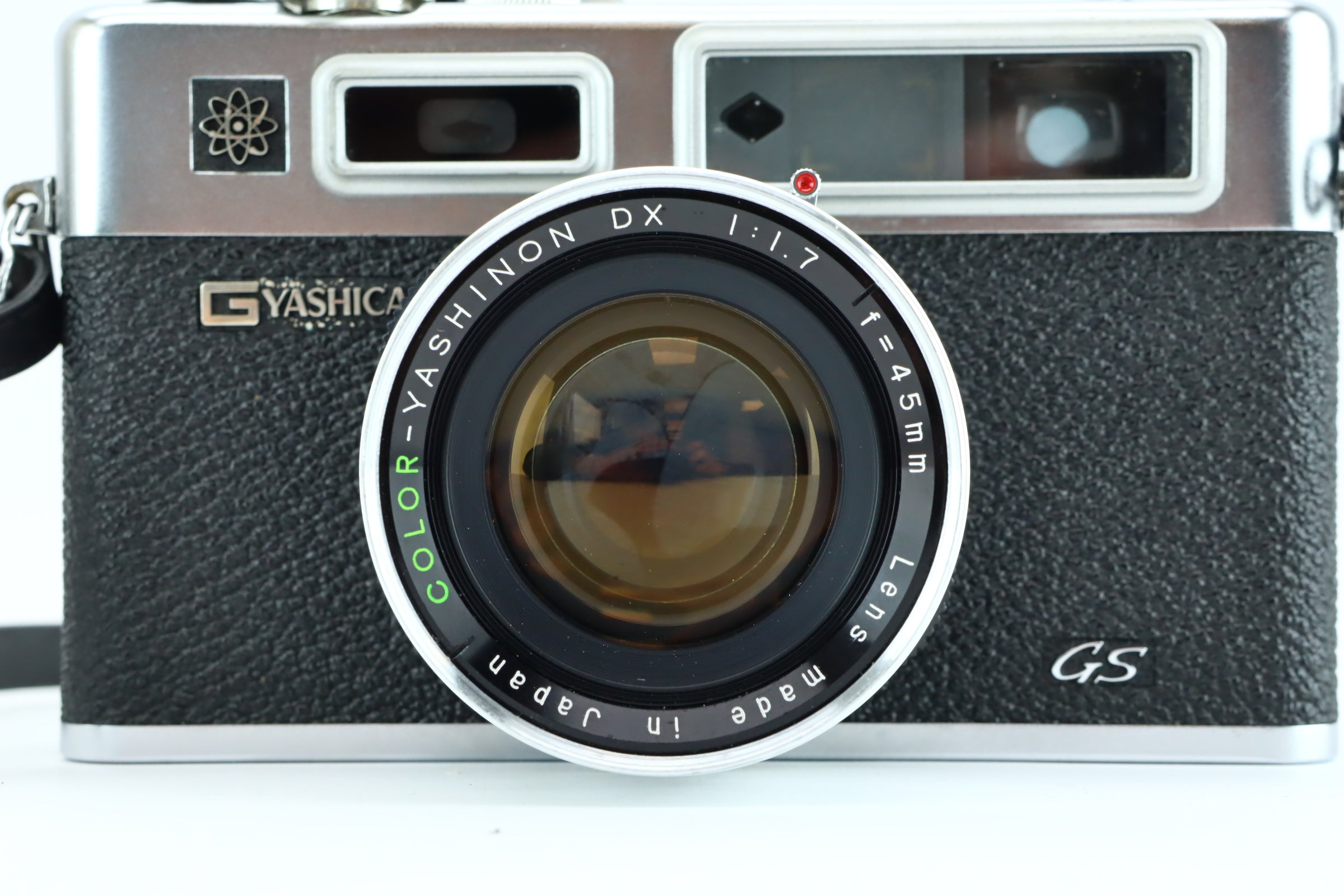 Yashica Electro 35 GS + Yashinon 45mm f/1.7 + Yashikor wide-angle