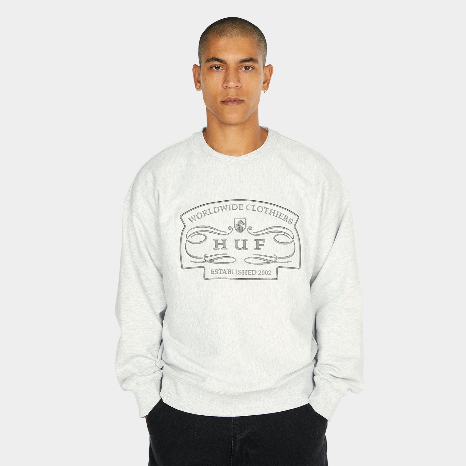 WORLDWIDE CLOTHIERS CREWNECK｜SWEATSHIRTS（スウェットシャツ