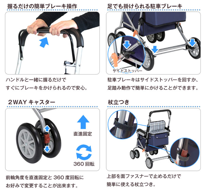 幸和製作所】シルバーカー ボクスト SIST02| 手押し車 通販の