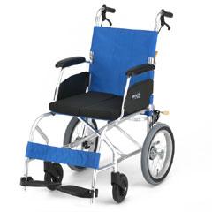 日進医療器】超軽量介助式車椅子 NAH-L7α Cパッケージ ｜車いすの格安