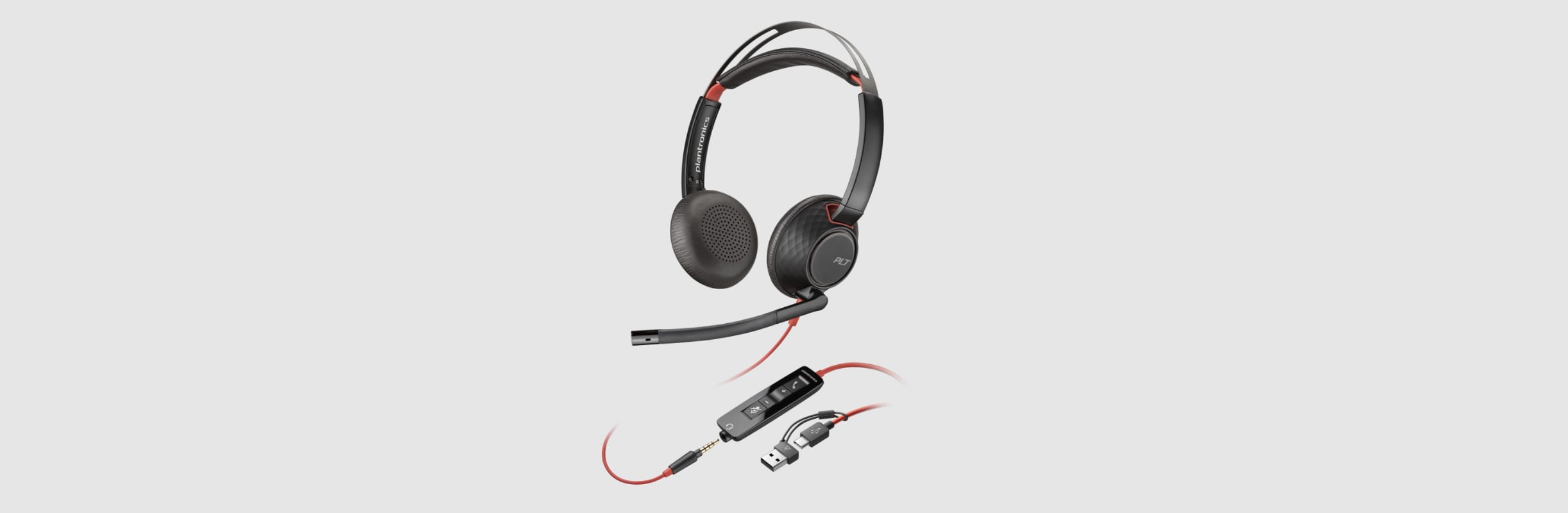 HP Poly Blackwire 5200 Series - Corded USB Headset | HP® Official Site