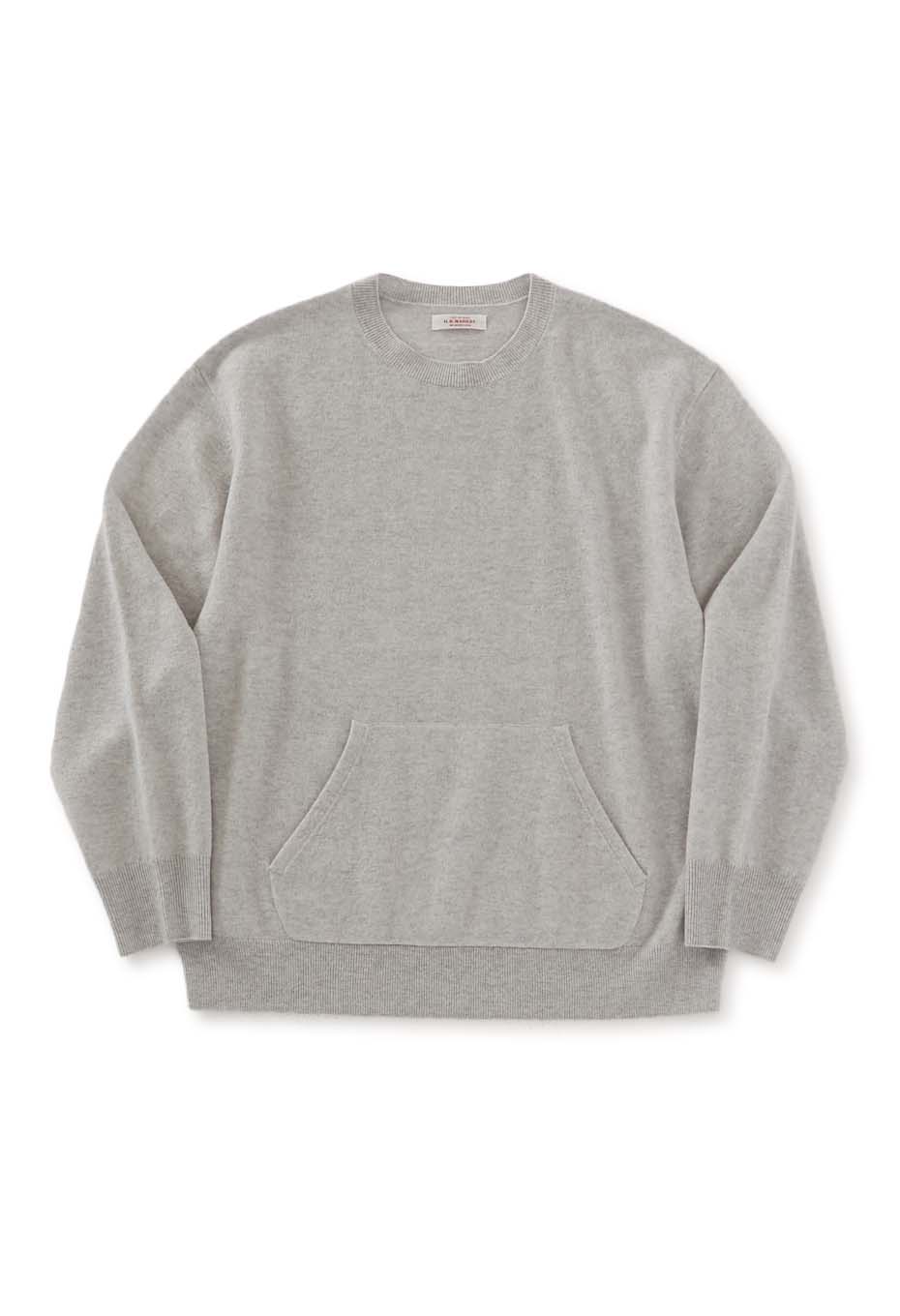 エクストラファイン メリノカシミヤ ウォッシャブル クルーネック