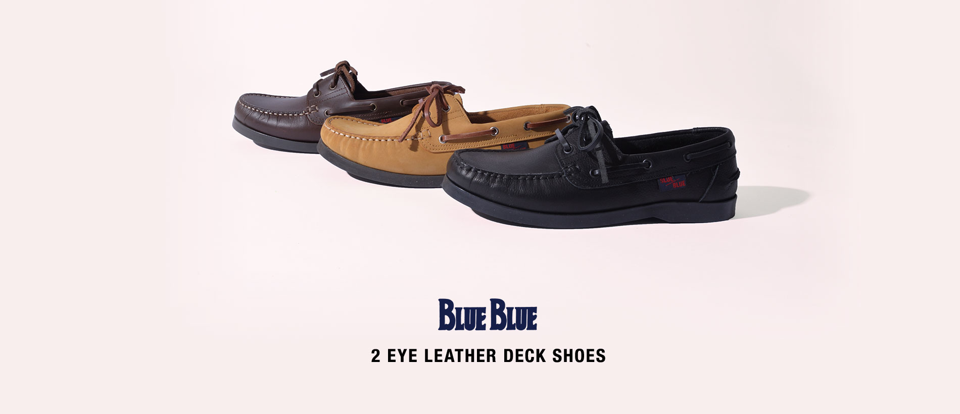 BLUE BLUE 2EYE レザーデッキシューズ | HOLLYWOOD RANCH MARKET | 聖