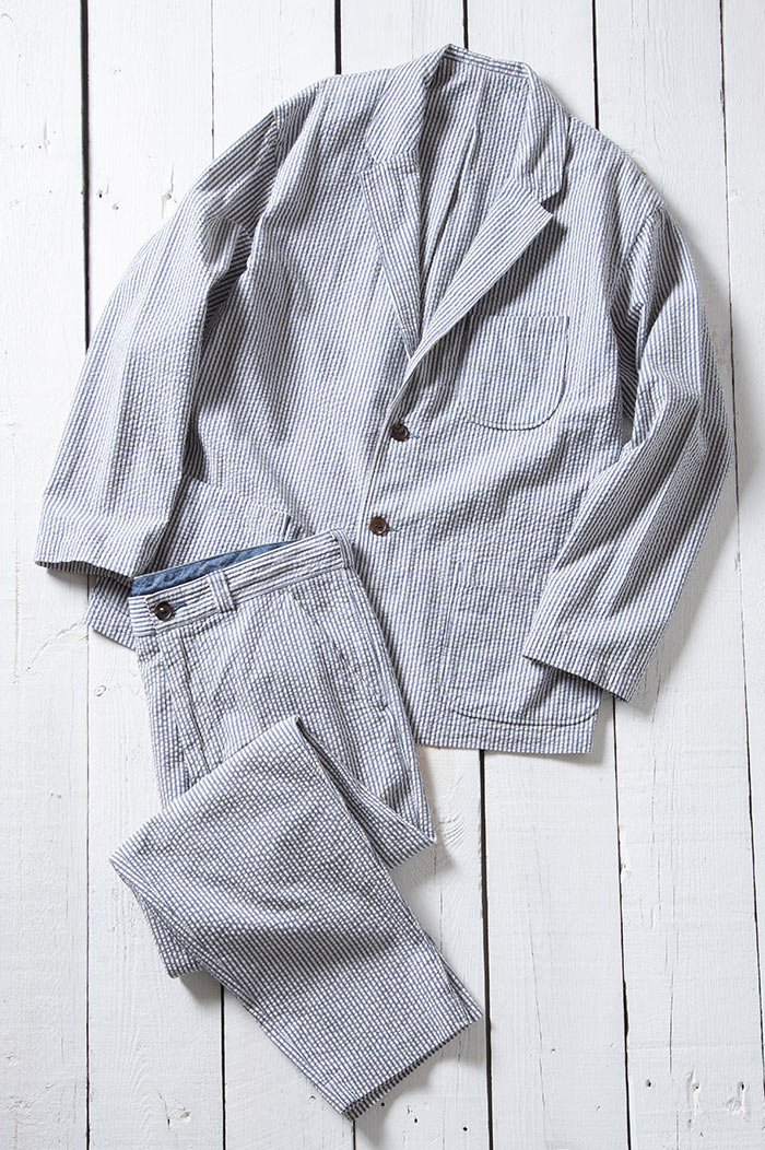 BLUE BLUE シアサッカーシリーズ｜ハリウッドランチマーケット公式通販