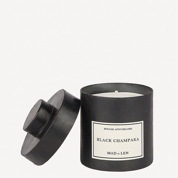 Mad et Len Candle - Black Champaka – Hygge Life