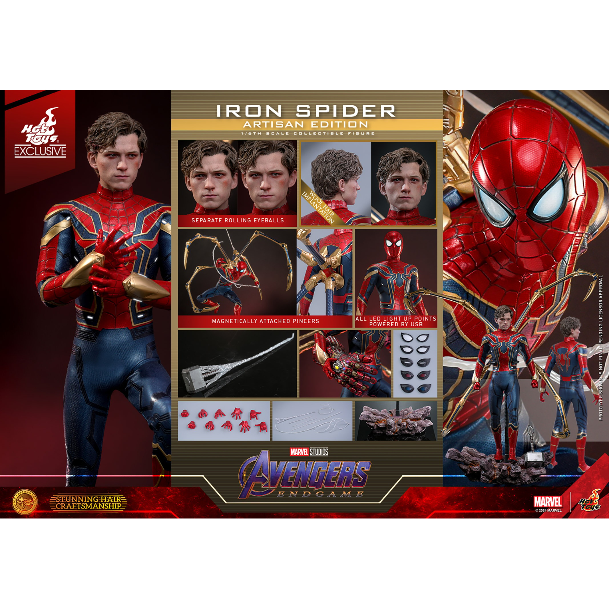 Marvel Iron Spider (Avengers: Endgame) ARTISAN EDITION 1:6 Scale