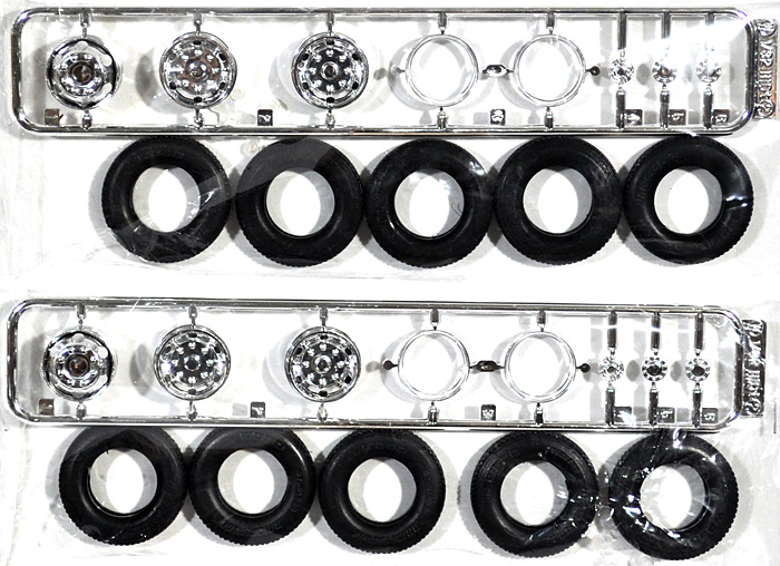 THE・ホイール 22.5インチ 10t用 スチールホイールセット フジミ模型