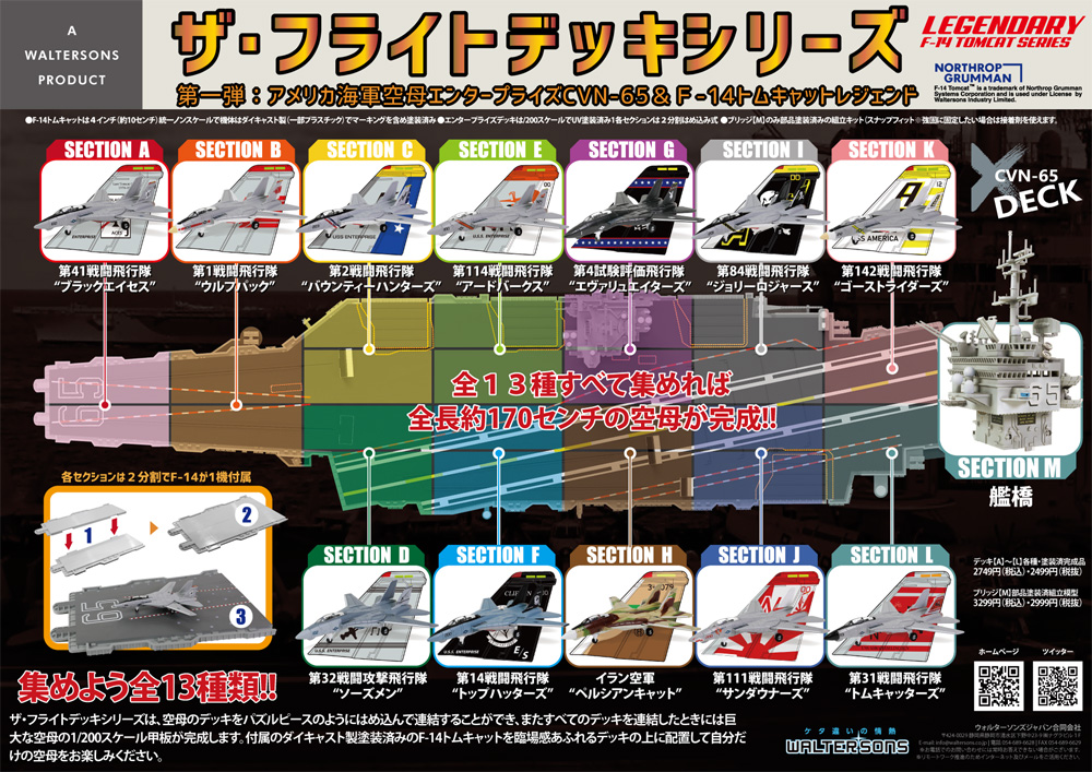 ザ・フライトデッキシリーズ アメリカ海軍空母 エンタープライズ