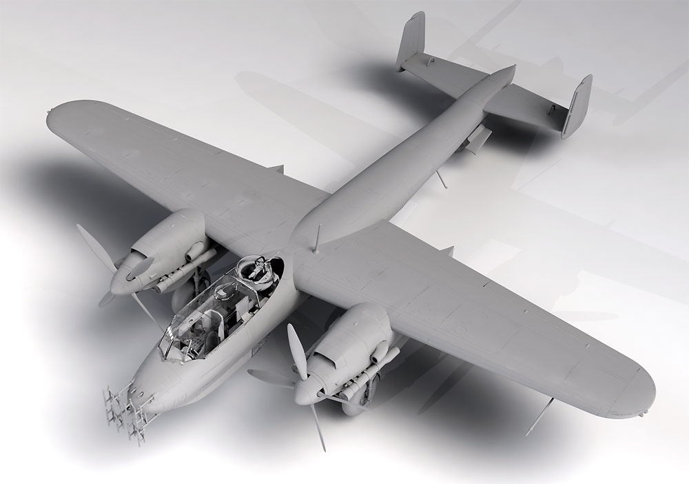 ICM ドルニエ Do217N-1 夜間戦闘機 1/48 エアクラフト プラモデル