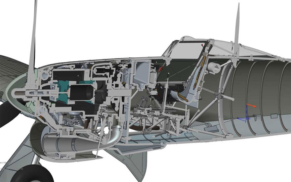 エアフィックス ホーカー タイフーン Mk.1B カードア 1/24 ミリタリー