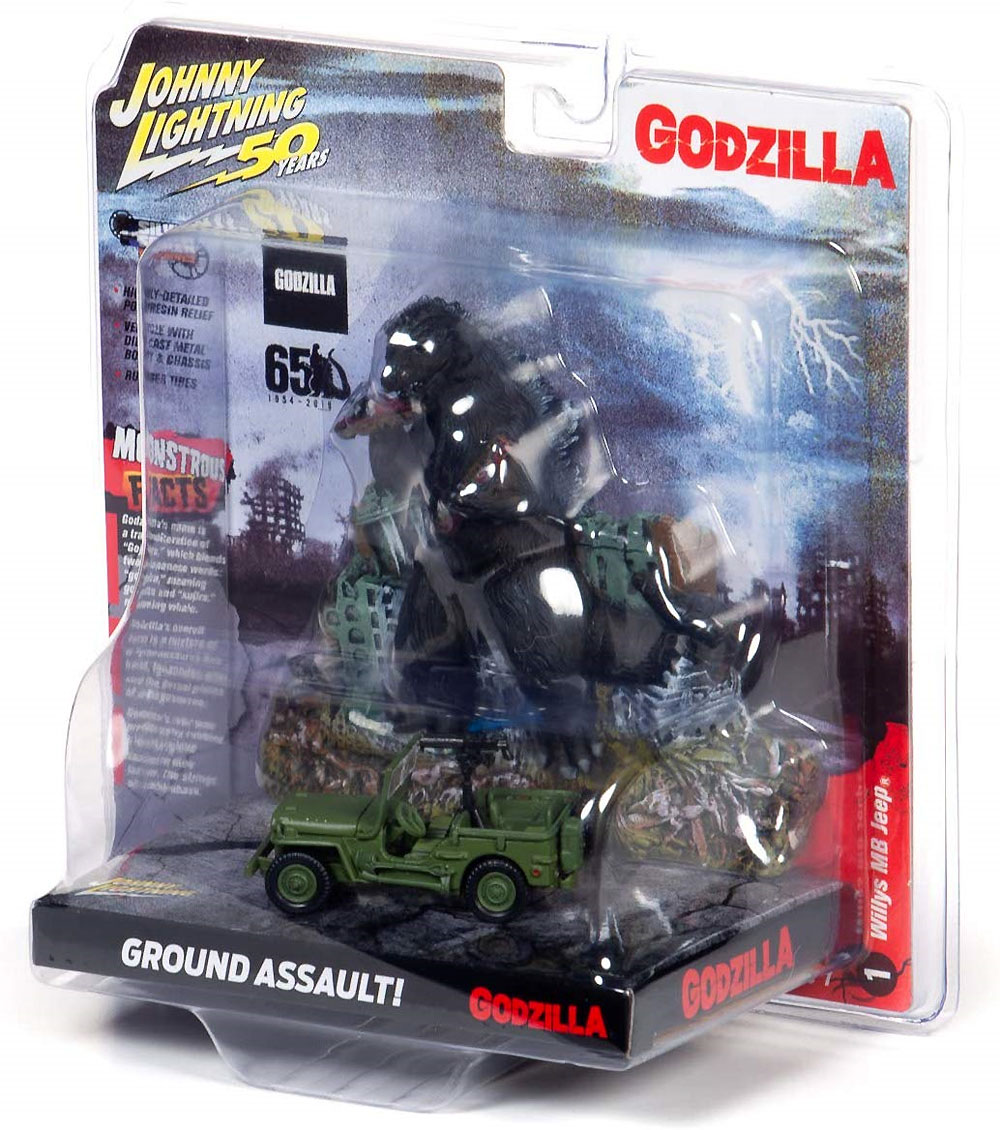 MONSTROUS FACTS (モンスターズ ファクト) ゴジラ & 防衛隊車両 JOHNNY