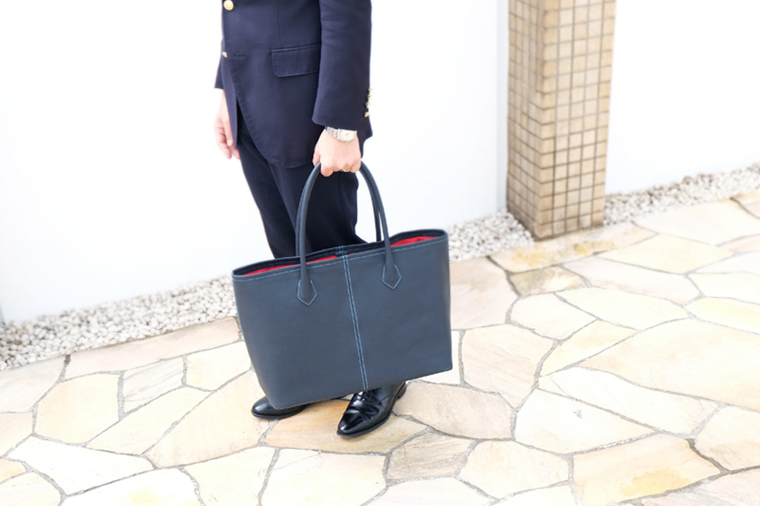 スーツに合うトートバッグが登場！パターンオーダーも承る＜BROOKLYN