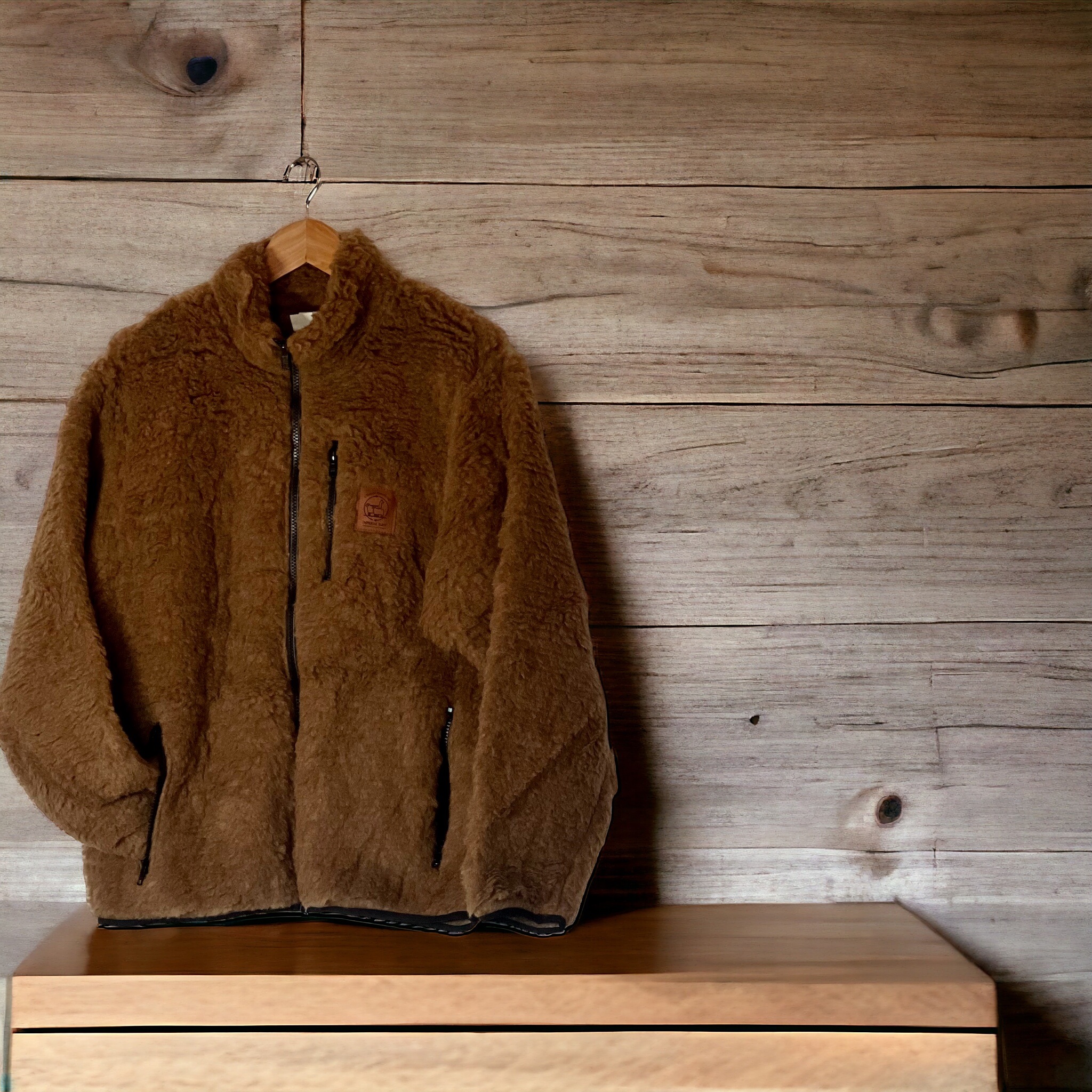 Alpaca Pile-Fabric Jacket (Think Sherpa)