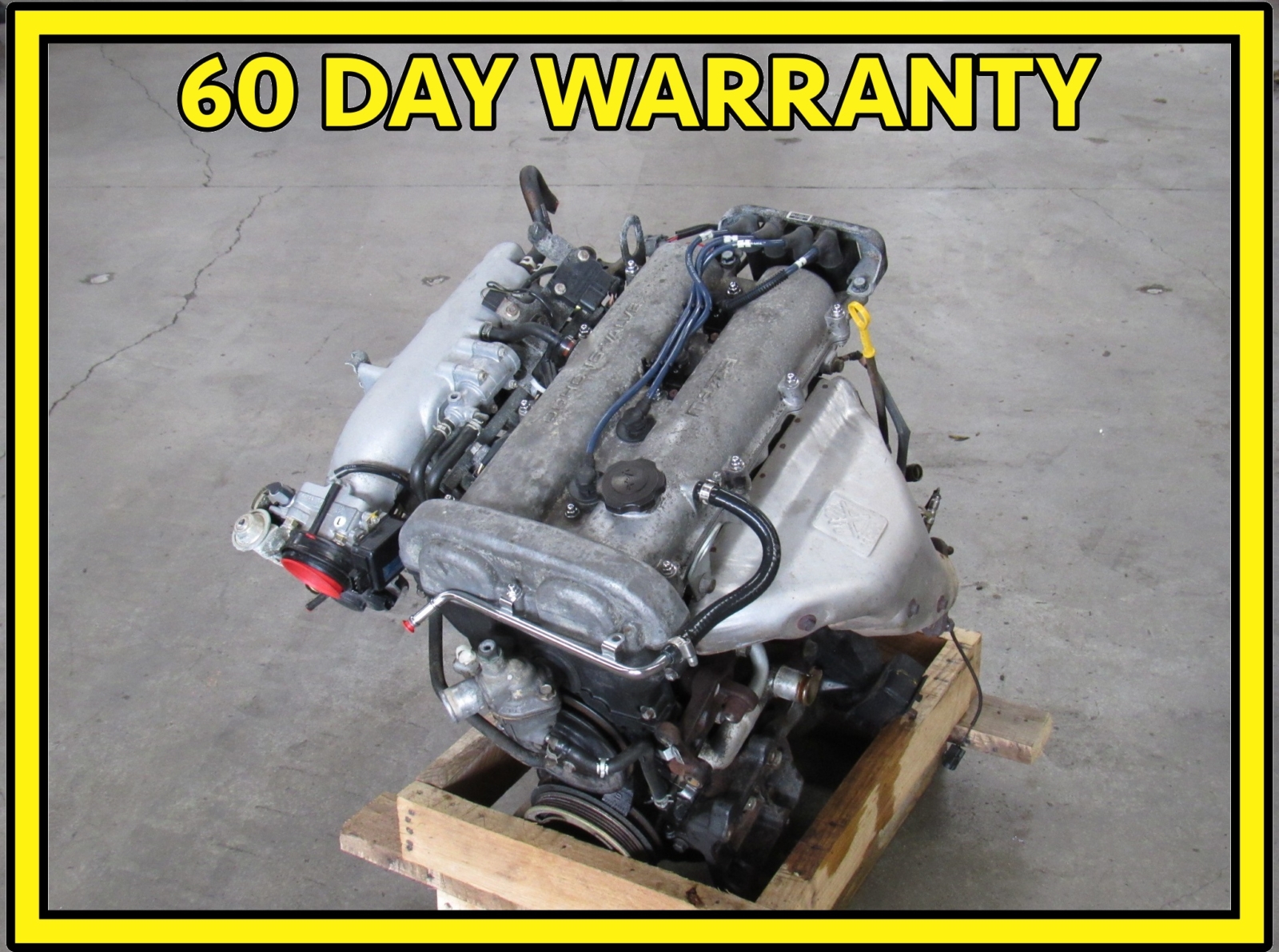 90-93 Mazda Miata MX-5 1.6L NA6 B6-ZE DOHC Engine Motor Assembly