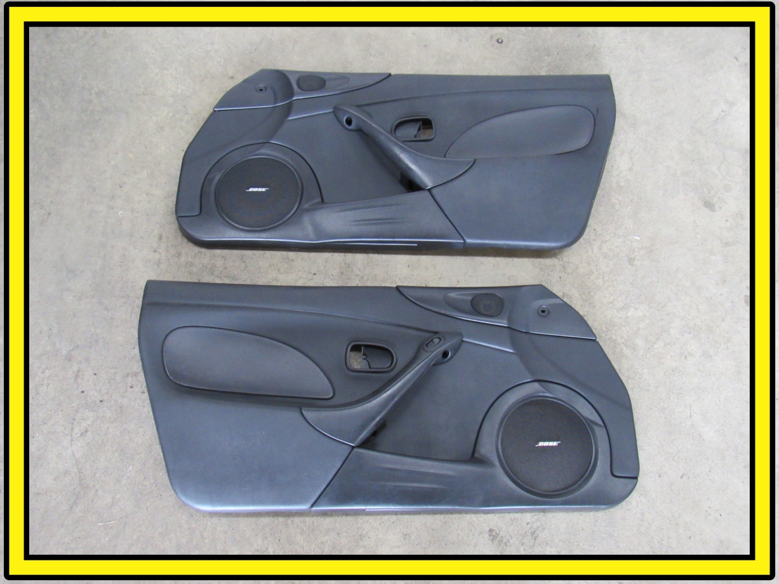 01-05 Mazda Miata MX5 NB2 LH RH Driver Pass Door Panel Card Bose