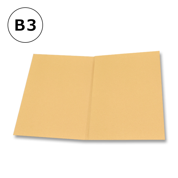 罫線入ダンボール板 B3サイズ対応 369×520(260+260)mm「150枚