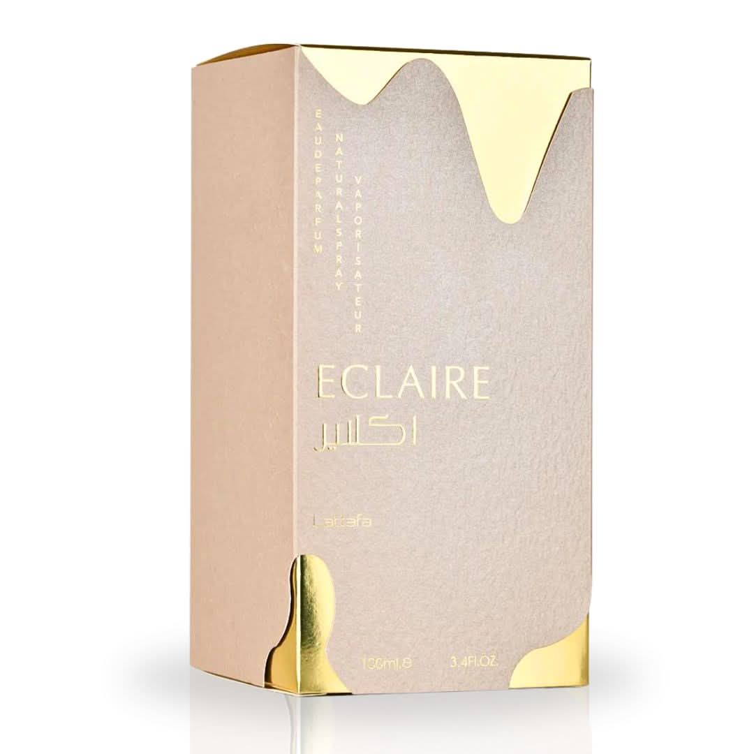 Eclaire Eau de Parfum Spray 100ml (3.4 oz) by Lattafa | Intense Oud