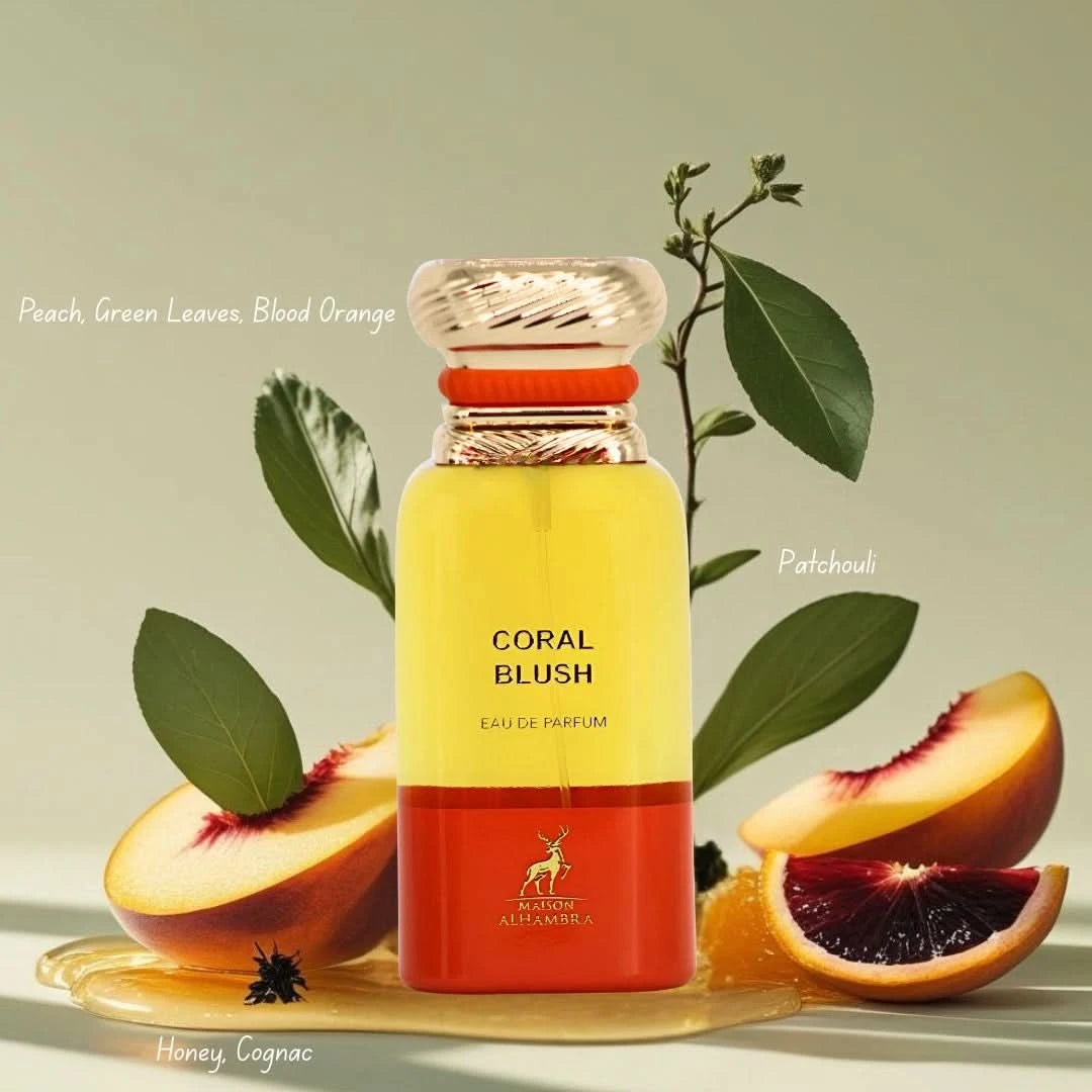 Coral Blush Eau de Parfum Spray 80ml (2.7 oz) by Maison Alhambra
