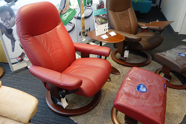 リクライニングチェアのトップメーカー「エコーネス」のストレスレス