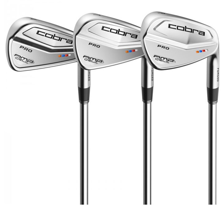 Cobra AMP Cell Pro Iron Set at InTheHoleGolf.com