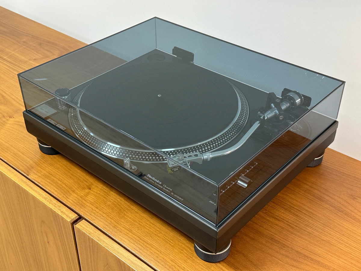 Technics SL-1200 MK2, MK3, MK4, MK5 Smoked Compatible Dust Cover