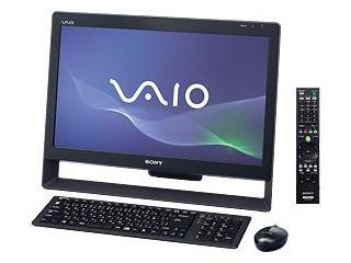 VAIO デスクトップPC 本体 地デジTVリモコン付き （ジャンク） VAIO