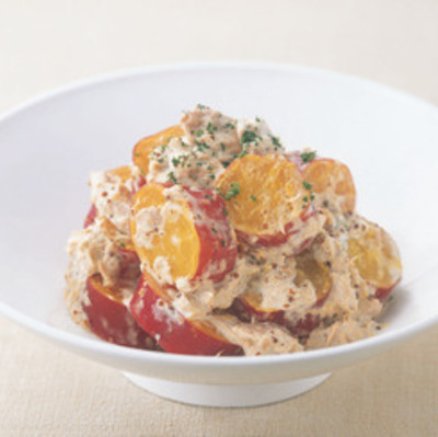 さつま芋のツナマヨ和え | レシピ | いなば食品株式会社