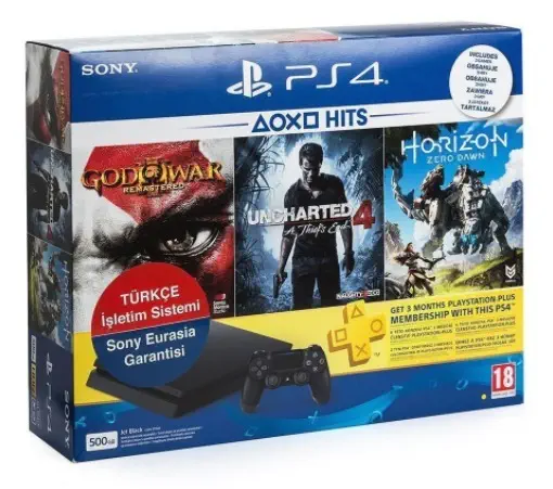 Sony PS4 500GB Slim Kasa Oyun Konsolu - incehesap.com