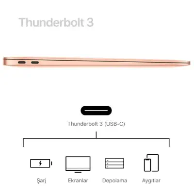 Apple MacBook Air Intel Core i5 1.60GHz 16GB 256GB SSD OB 13” Gold