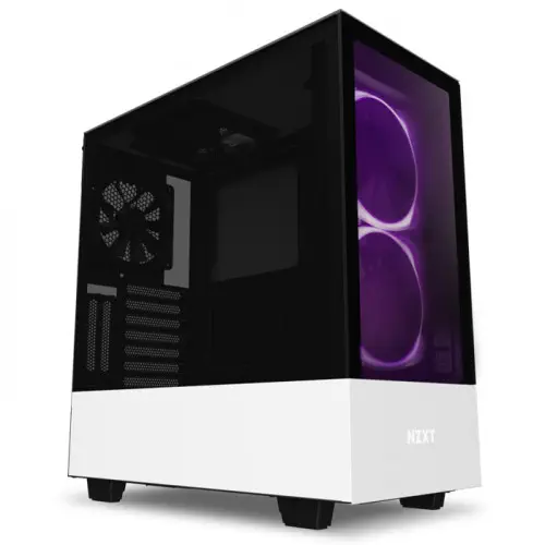 NZXT H510 Elite CA-H510E-W1 USB 3.1 RGB Temperli Cam Mat Beyaz ATX