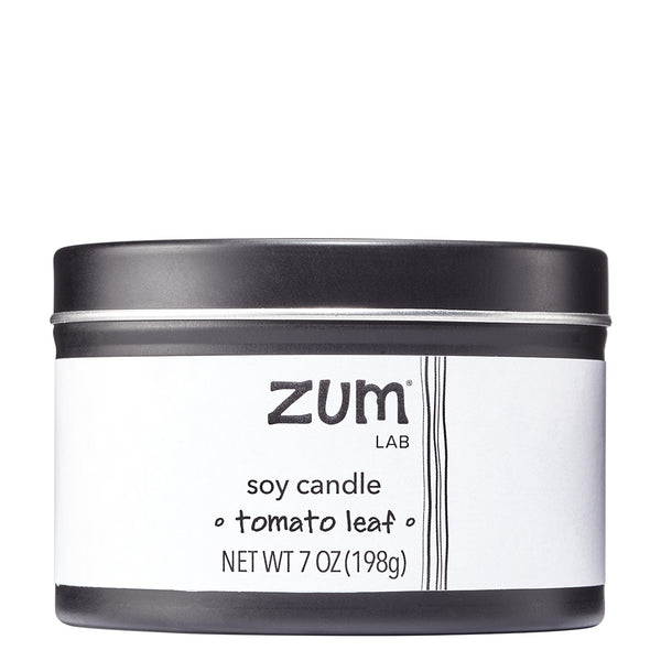 Zum Lab Tomato Leaf | Scented Soy Candle | 7 oz.