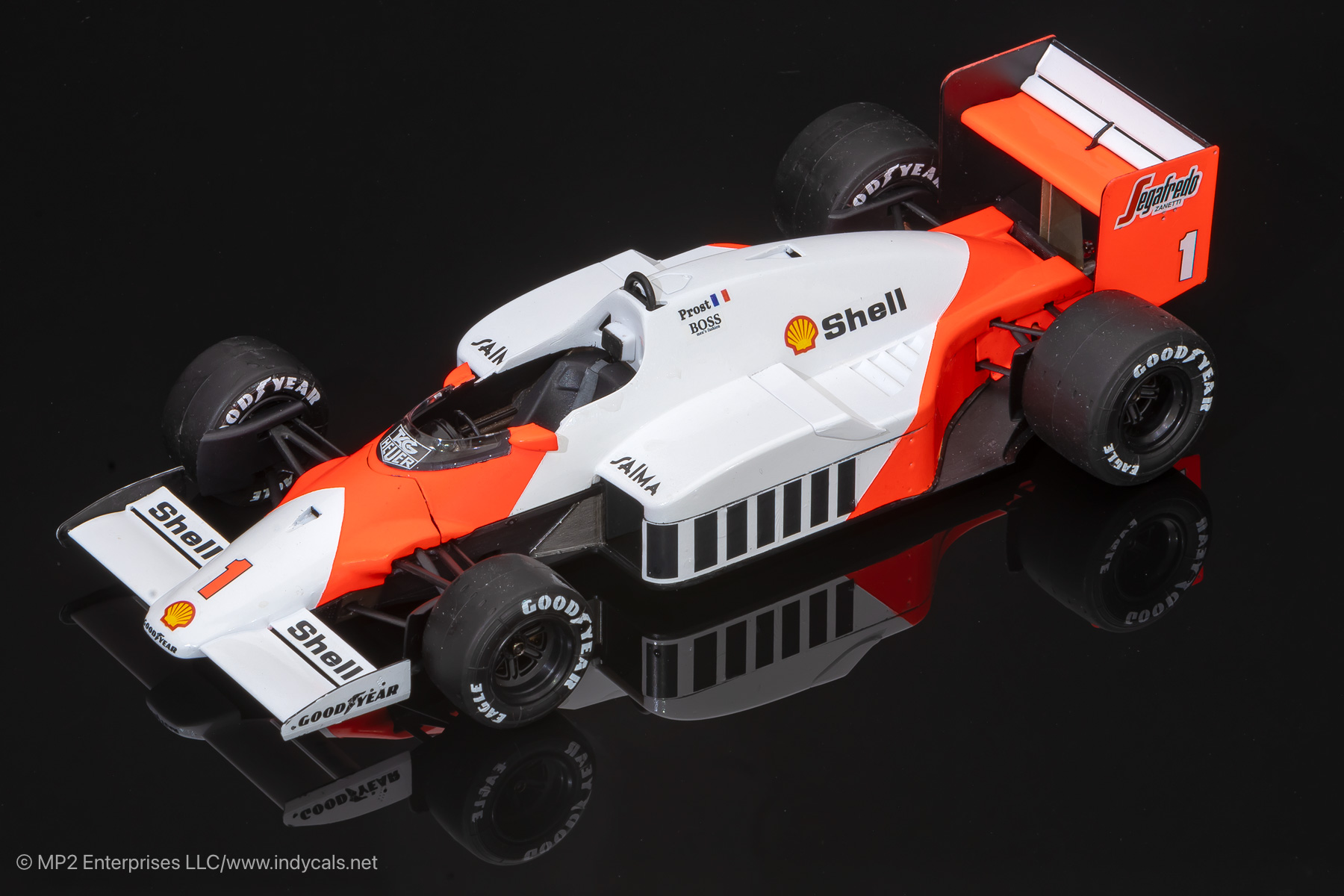 86 McLaren MP4/2C Decals