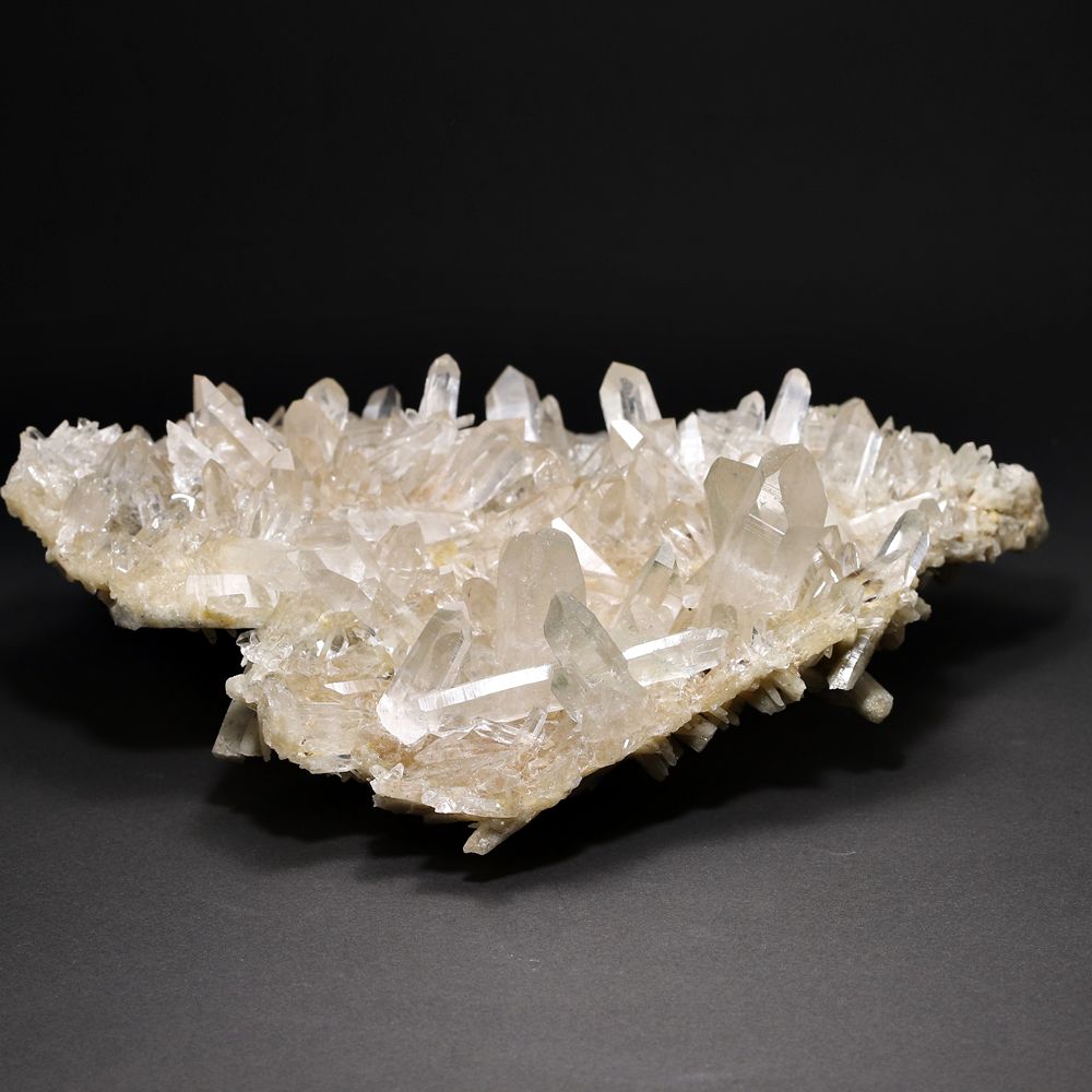 高品質]インド/ダーラ産ヒマラヤ水晶クラスター/ダーラクォーツ（全長