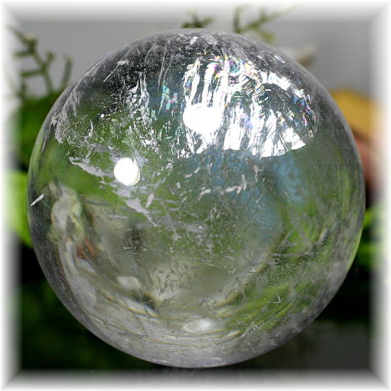 ブラジル産]天然水晶玉/丸玉/スフィア - 埼玉県吉川市の天然石専門店