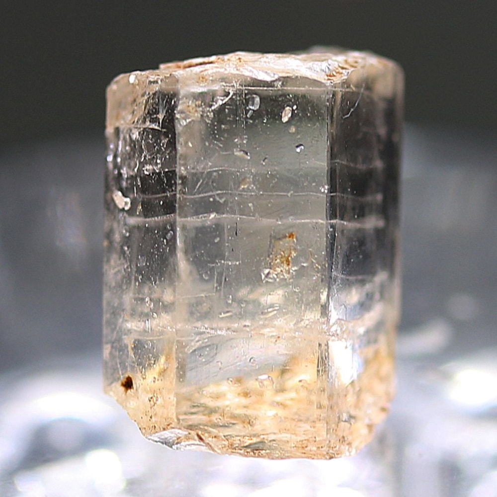 希少・ミャンマー産]天然フェナカイト結晶原石/宝石質（1.03g/簡易鑑別