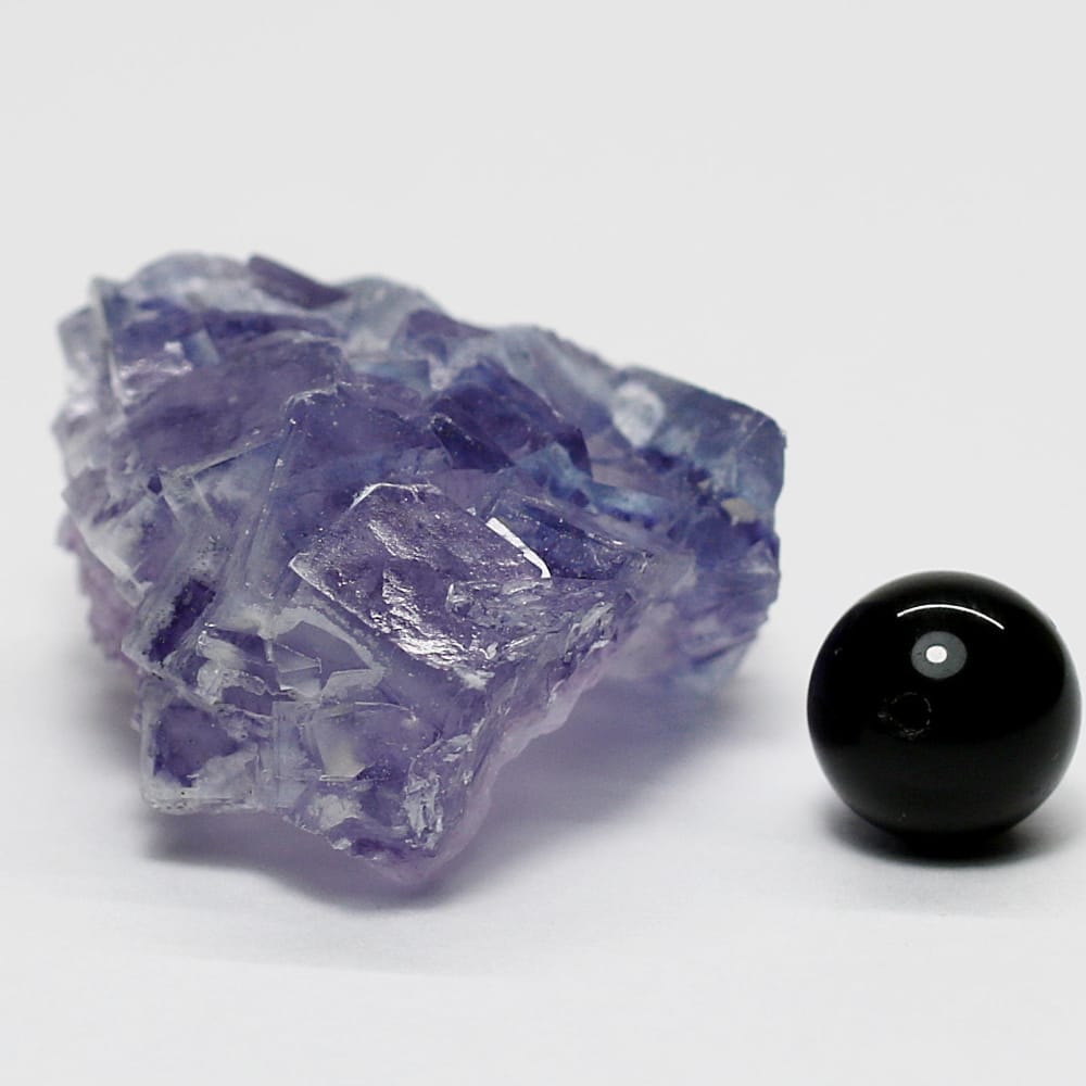 中国/湖南省]瑶崗仙鉱山(ヤオガンシャン)産フローライト結晶原石（天然