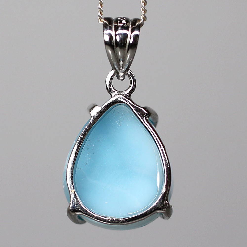 特別価格/高品質]ラリマーペンダントトップ（シルバー925） - 埼玉県