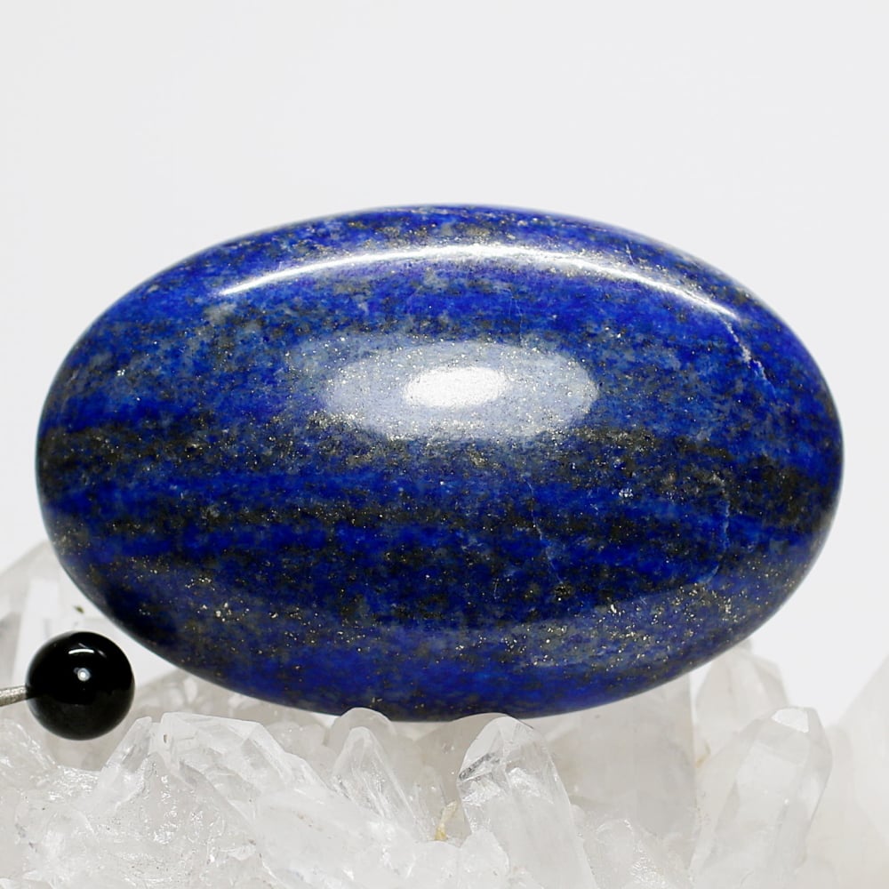 高品質]アフガニスタン産ラピスラズリ磨き原石/タンブルフォーム（置物