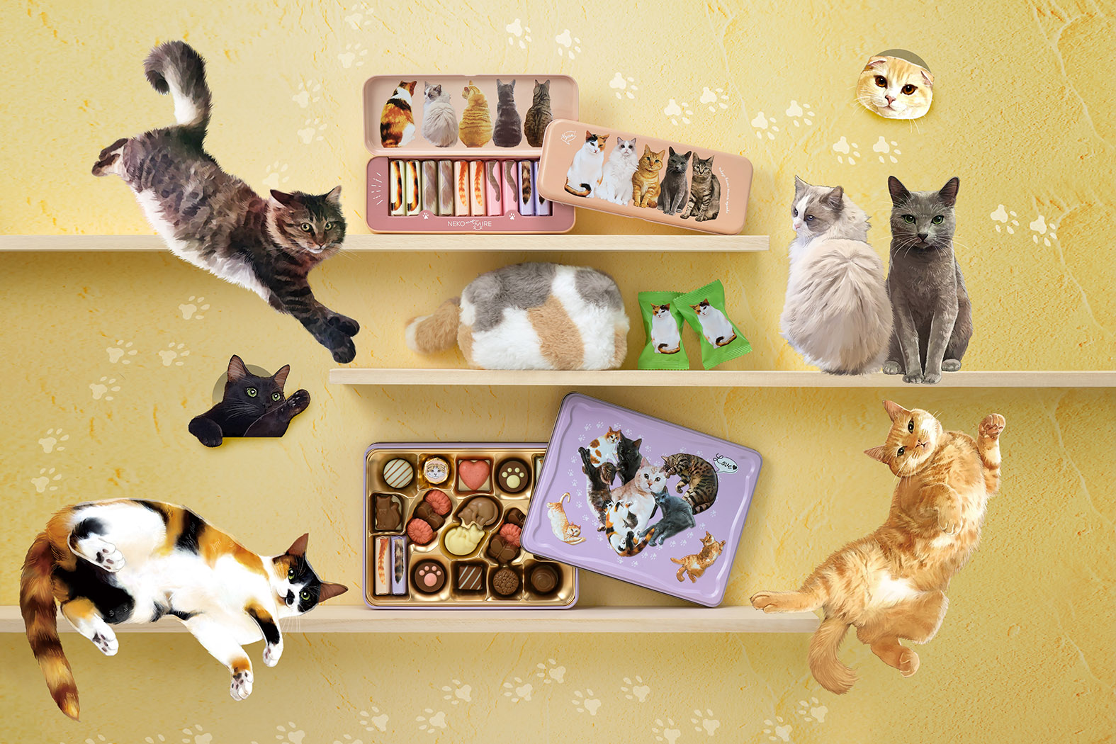 バレンタイン限定「ねこみゃみれ」が新商品を含むラインナップで登場！