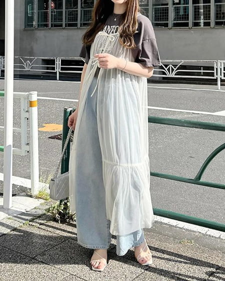 リボンチュールキャミワンピース｜INGNI(イング) 公式通販｜INGNI STORE