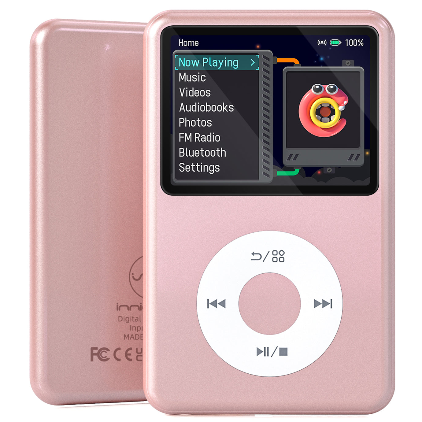 Ahorre un 29 % Innioasis Y1 Reproductor de MP3 con Bluetooth, Mini