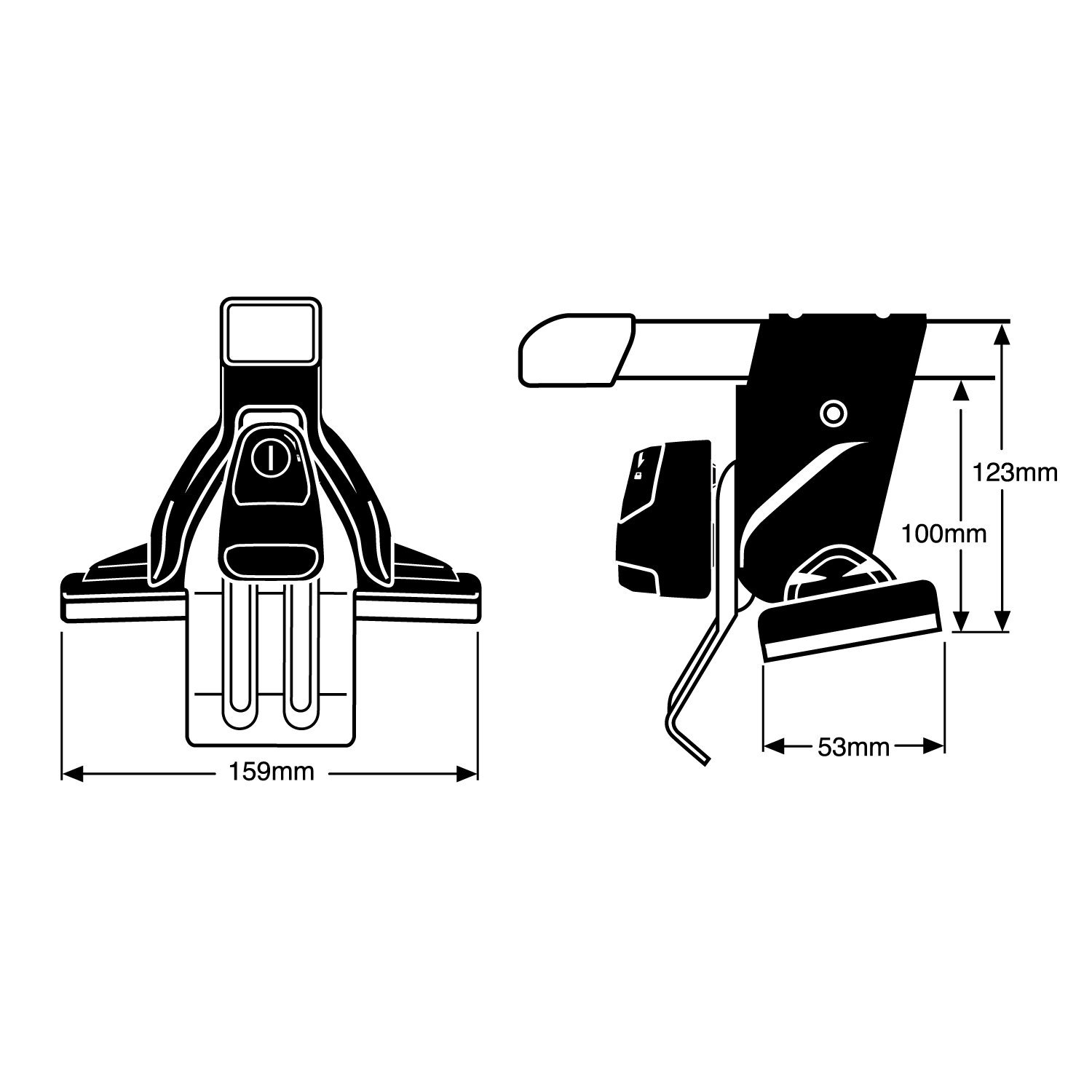 INSUT スクエアベースステー｜INNO（イノー）｜製品情報