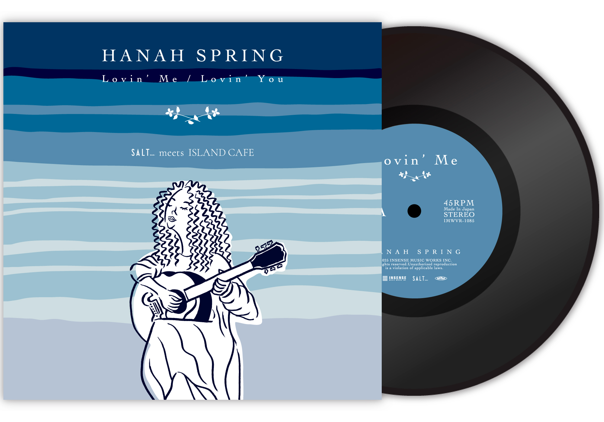 HANAH SPRING「Lovin' Me」&「Lovin' You」10/8 (水) 7インチ